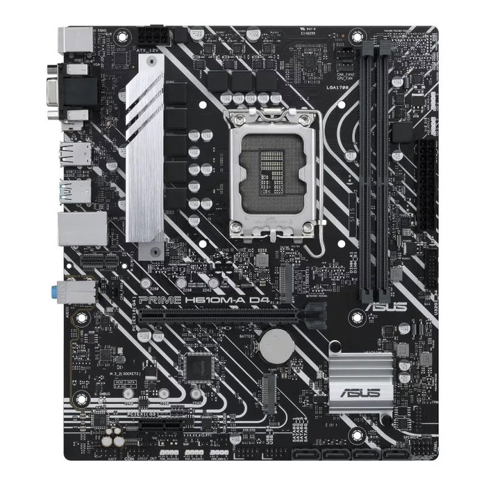 Asus Prime H610M-A D4-CSM Micro ATX DDR4 LGA 1700 Asus Prime H610M-A D4-CSM Micro ATX DDR4 LGA 1700